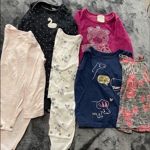 6) pcs 24m baby girls